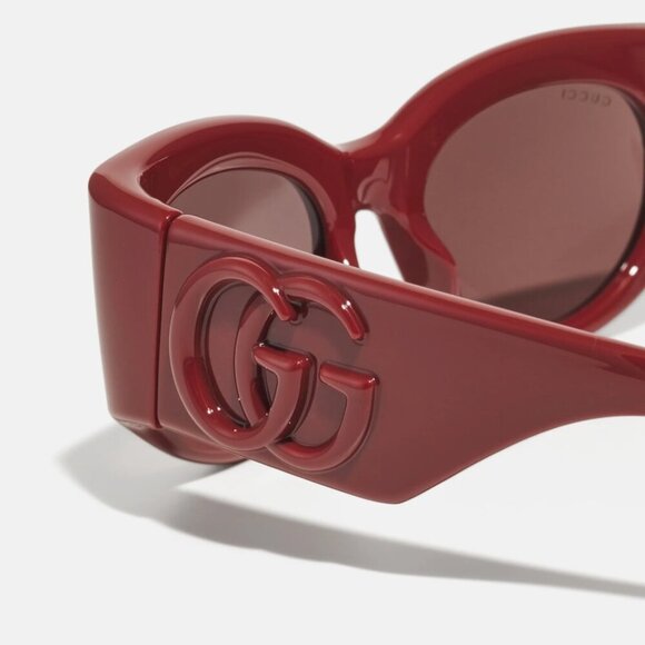 NWT Gucci GG1544S - 002 Red Sunglasses - Picture 5 of 8